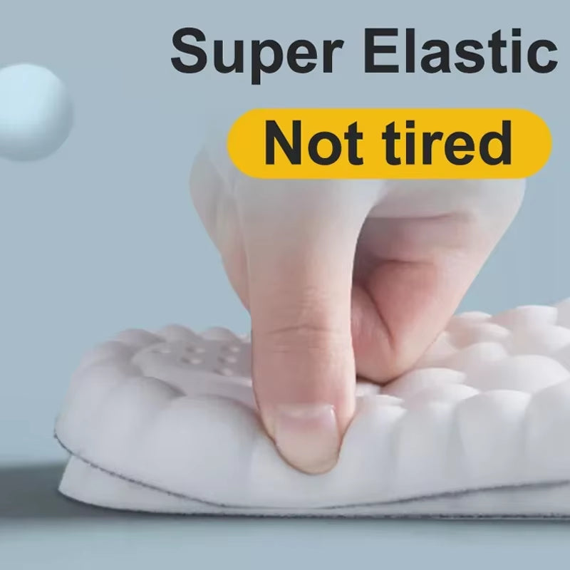 High Elasticity Latex Sport Insoles Soft Shoe Pads Arch Support Orthotic Insoles Shoe Sole Arch Support Orthopedic Insert Unisex