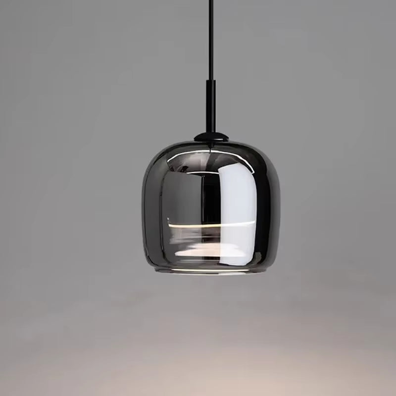 Nordic Glass LED Chandeliers Luxury Pendant Lamp Modern Minimalist Hanging Light Fixture Decorative Indoor Lighting