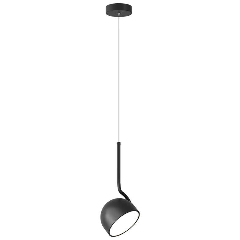 Simple Chandelier Black White LED Modern Pendant Lights Living Study Dining Room Bedside Bar Loft Lamps Indoor Lighting