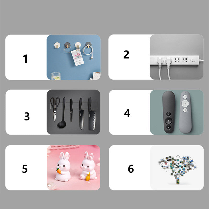 Nano Double-Sided Gel Tape – Transparent, Traceless & Reusable Adhesive Strip