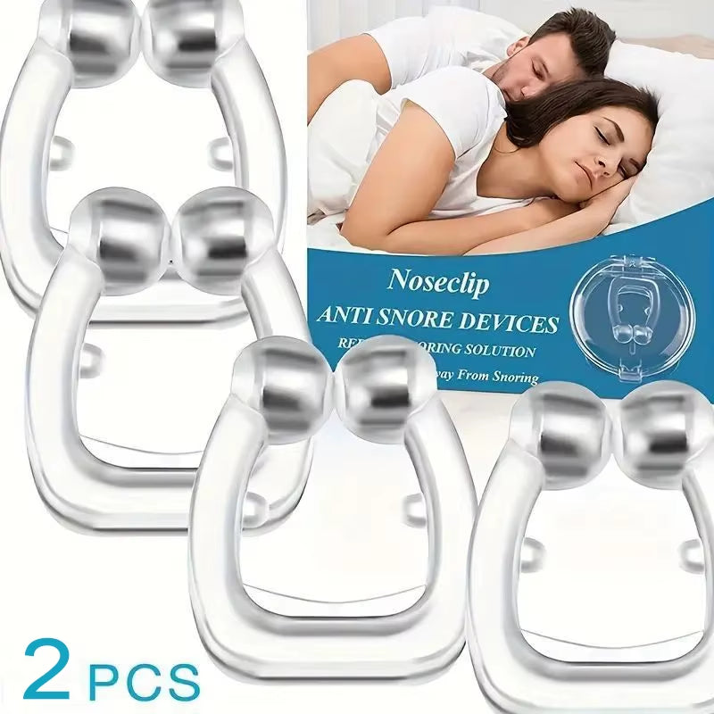Anti-Snoring Device Snore Stopper Silicone Magnetic Stop Snoring Solution Comfortable & Professional for Men and Women