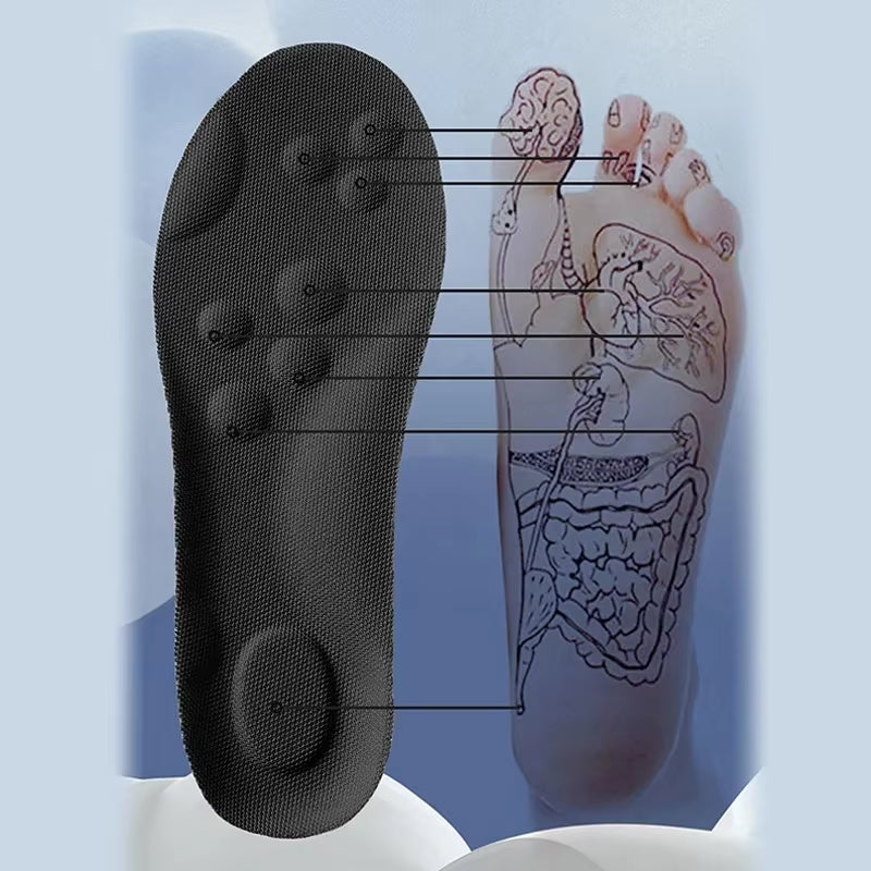 High Elasticity Latex Sport Insoles Soft Shoe Pads Arch Support Orthotic Insoles Shoe Sole Arch Support Orthopedic Insert Unisex