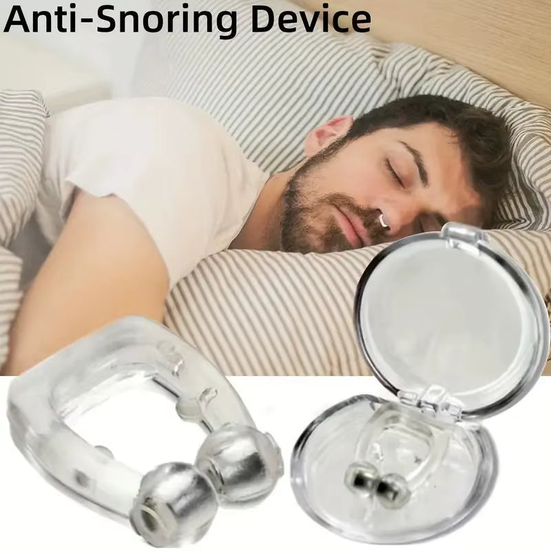 Anti-Snoring Device Snore Stopper Silicone Magnetic Stop Snoring Solution Comfortable & Professional for Men and Women