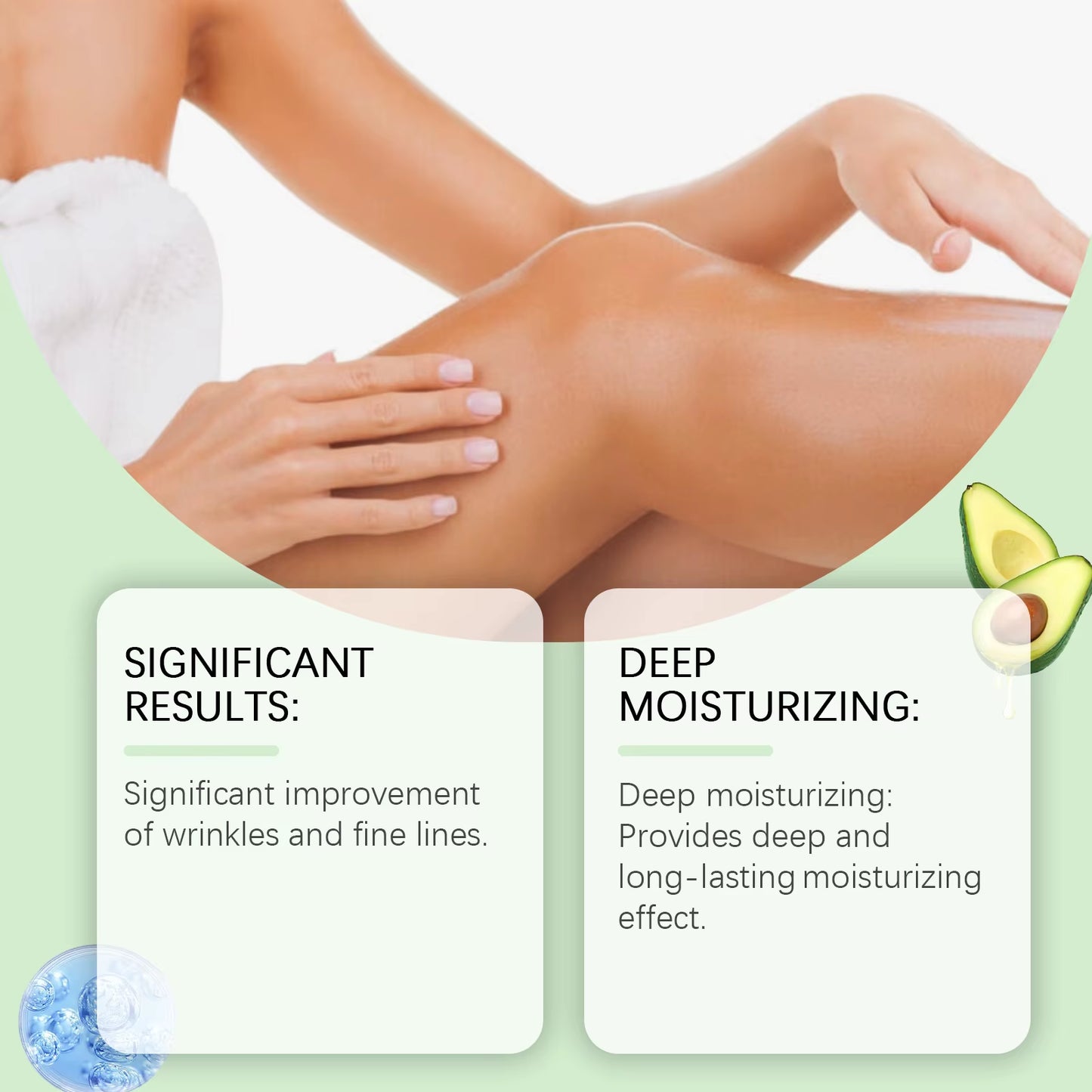 Collagen Body Cream Reduce Fine Lines Improve Sagging Skin Increase Skin Elasticty Body Lotion Moisturizing Nourishing Skin Care