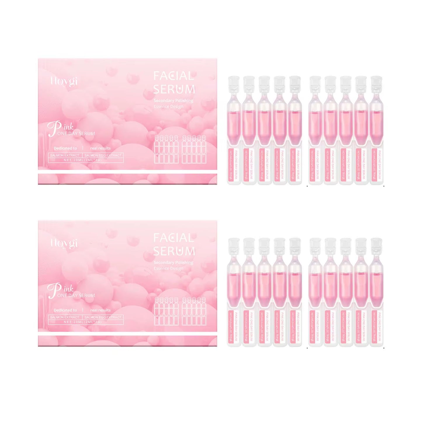 Firming Hydrating Ampoule Firming Smoothing Facial Skin Oil Control & Pore Refining Skin Rejuvenation Essence for All Skin Types