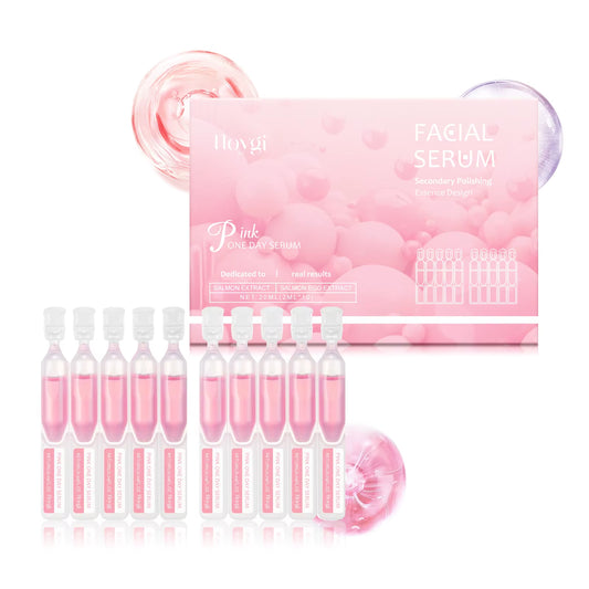 Firming Hydrating Ampoule Firming Smoothing Facial Skin Oil Control & Pore Refining Skin Rejuvenation Essence for All Skin Types