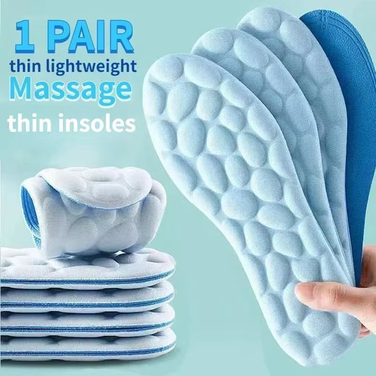 High Elasticity Latex Sport Insoles Soft Shoe Pads Arch Support Orthotic Insoles Shoe Sole Arch Support Orthopedic Insert Unisex