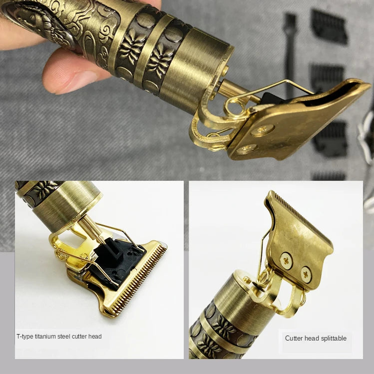 T9 Hair Clipper – Electric Beard & Hair Trimmer for Men, 0mm Precision Shaver