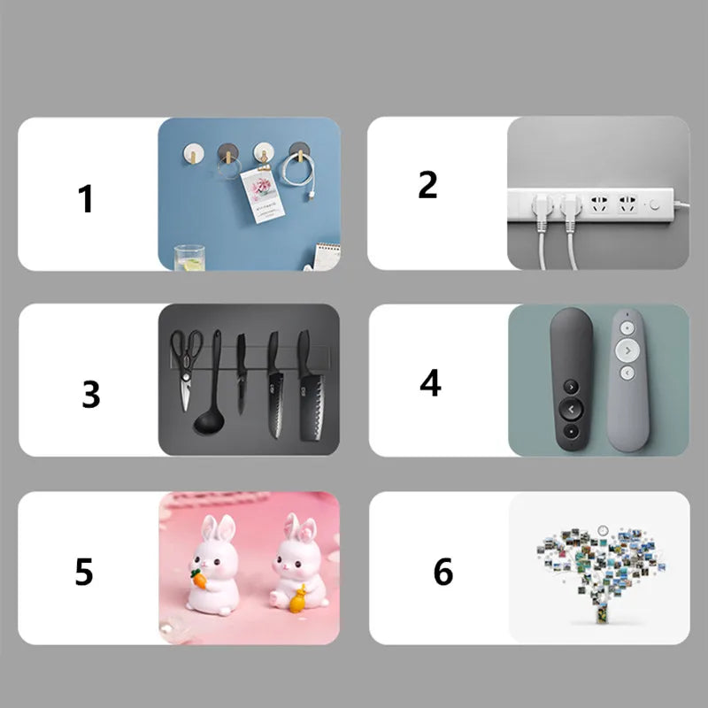 Nano Double-Sided Gel Tape – Transparent, Traceless & Reusable Adhesive Strip