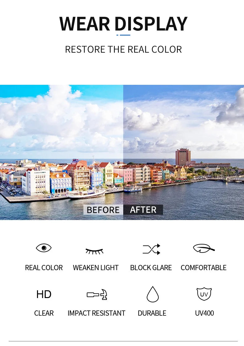 Rimless Rectangle Sunglasses – Trendy Small Square Shades for Men & Women