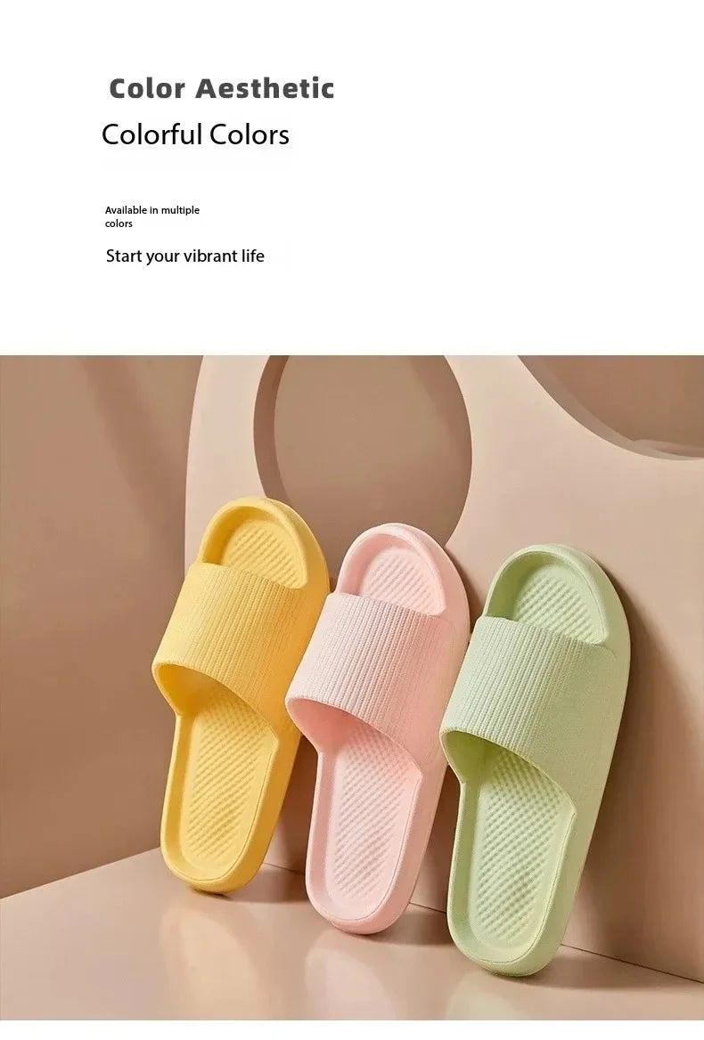 Non-Slip Massage Shower Slippers – Soft EVA Waterproof Slides for Men & Women