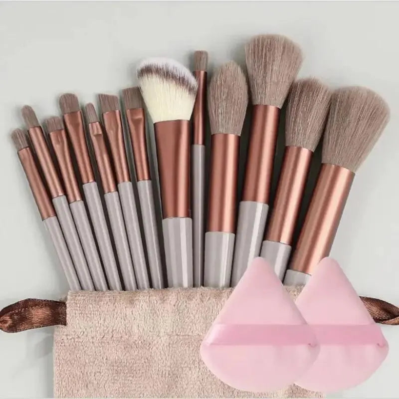 Professional Makeup Brush Set – Soft Fluffy Foundation & Eyeshadow Brushes