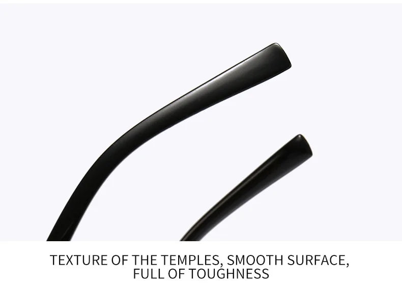 Rimless Rectangle Sunglasses – Trendy Small Square Shades for Men & Women