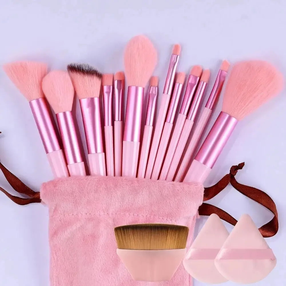 Professional Makeup Brush Set – Soft Fluffy Foundation & Eyeshadow Brushes