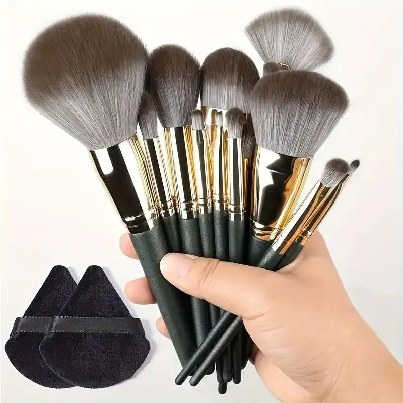 Professional Makeup Brush Set – Soft Fluffy Foundation & Eyeshadow Brushes