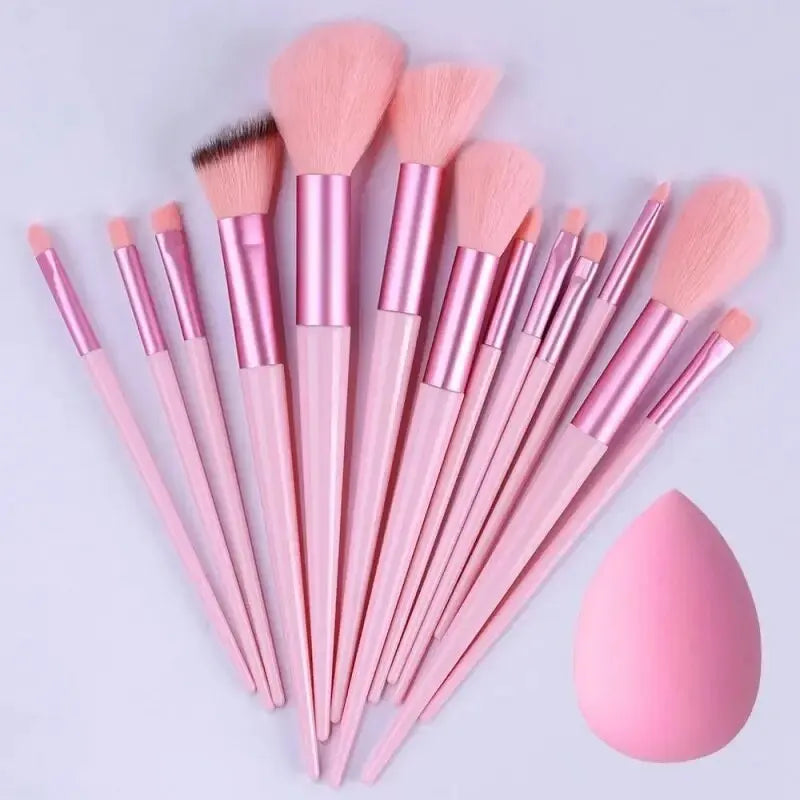Professional Makeup Brush Set – Soft Fluffy Foundation & Eyeshadow Brushes