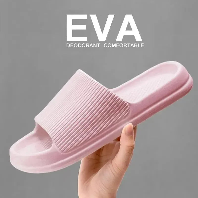 Non-Slip Massage Shower Slippers – Soft EVA Waterproof Slides for Men & Women