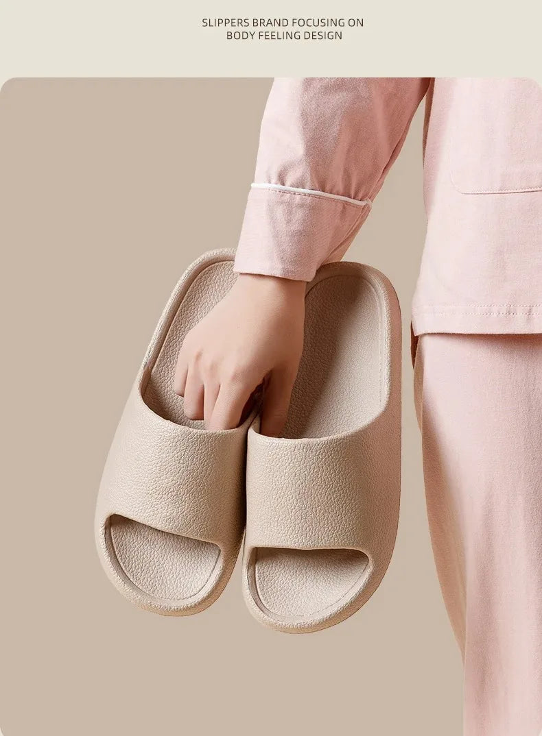 Soft EVA Bathroom Slippers – Lightweight Non-Slip Massage Slides for Men & Women