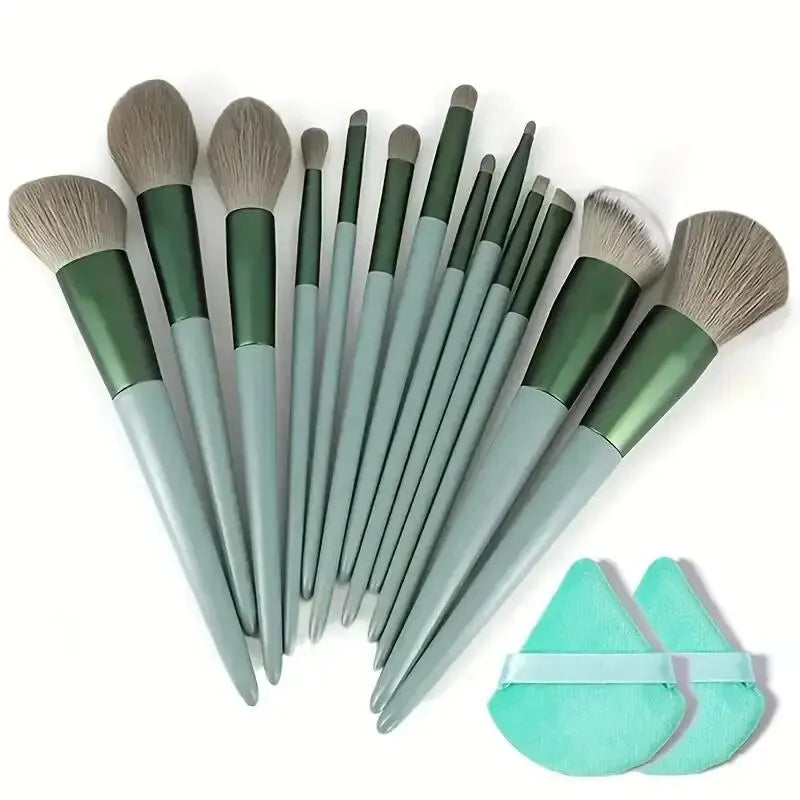 Professional Makeup Brush Set – Soft Fluffy Foundation & Eyeshadow Brushes