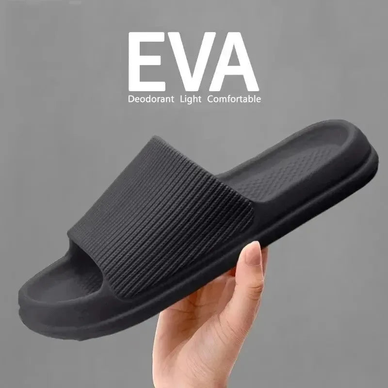 Non-Slip Massage Shower Slippers – Soft EVA Waterproof Slides for Men & Women