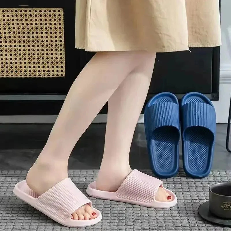 Non-Slip Massage Shower Slippers – Soft EVA Waterproof Slides for Men & Women