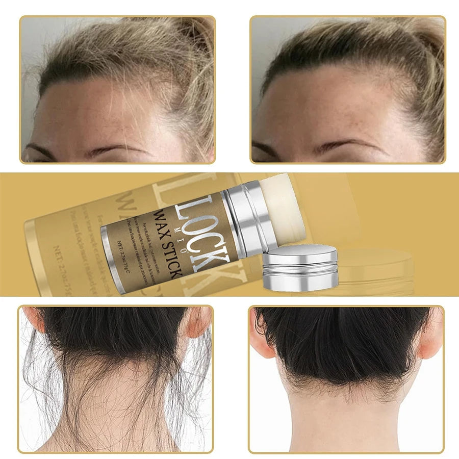 LOCKMIO Hair Wax Stick – Long-Lasting Hold & Frizz Control for Women and Kids