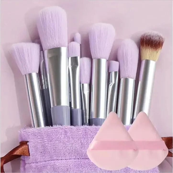 Professional Makeup Brush Set – Soft Fluffy Foundation & Eyeshadow Brushes