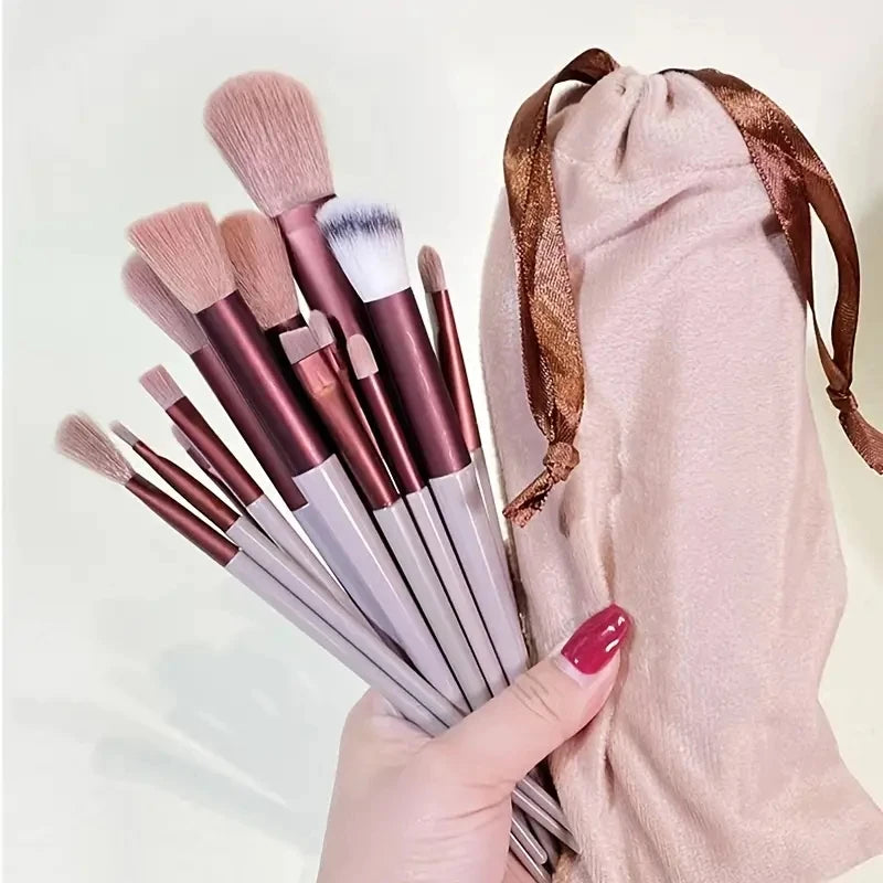 Professional Makeup Brush Set – Soft Fluffy Foundation & Eyeshadow Brushes