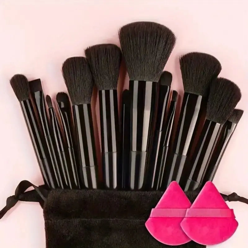 Professional Makeup Brush Set – Soft Fluffy Foundation & Eyeshadow Brushes