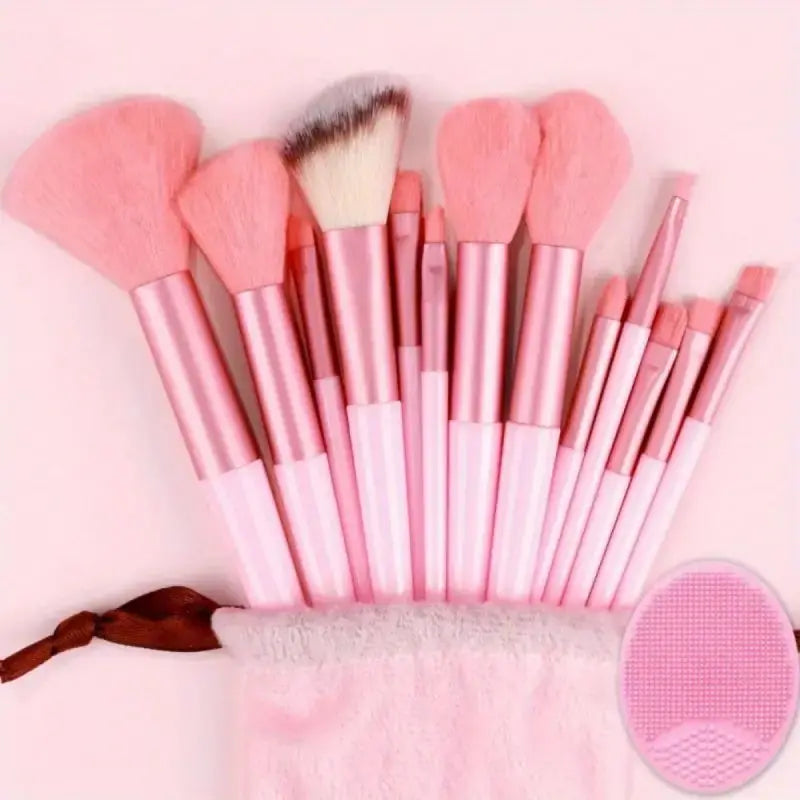 Professional Makeup Brush Set – Soft Fluffy Foundation & Eyeshadow Brushes