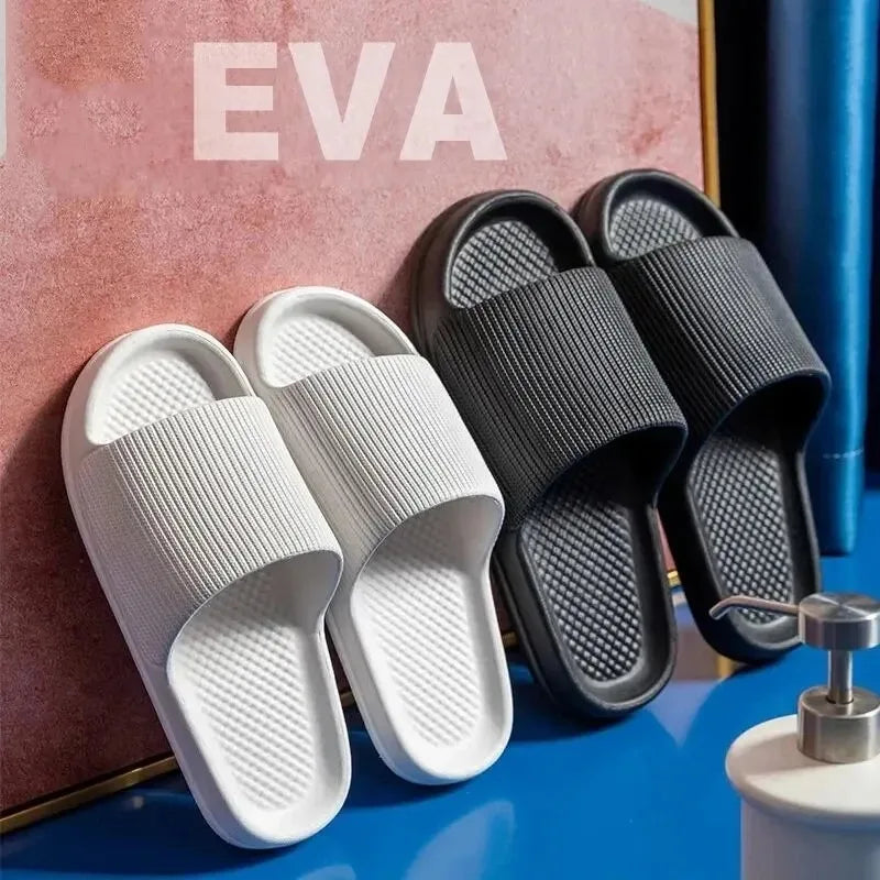 Non-Slip Massage Shower Slippers – Soft EVA Waterproof Slides for Men & Women