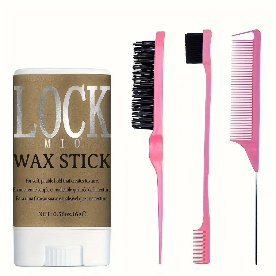 LOCKMIO Hair Wax Stick – Long-Lasting Hold & Frizz Control for Women and Kids