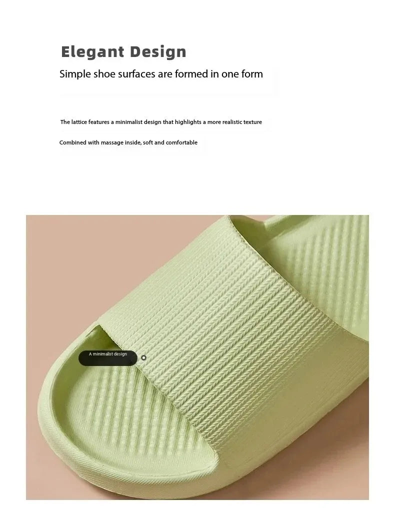 Non-Slip Massage Shower Slippers – Soft EVA Waterproof Slides for Men & Women