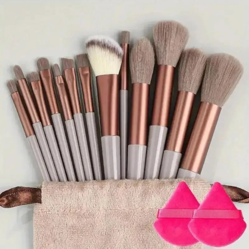 Professional Makeup Brush Set – Soft Fluffy Foundation & Eyeshadow Brushes