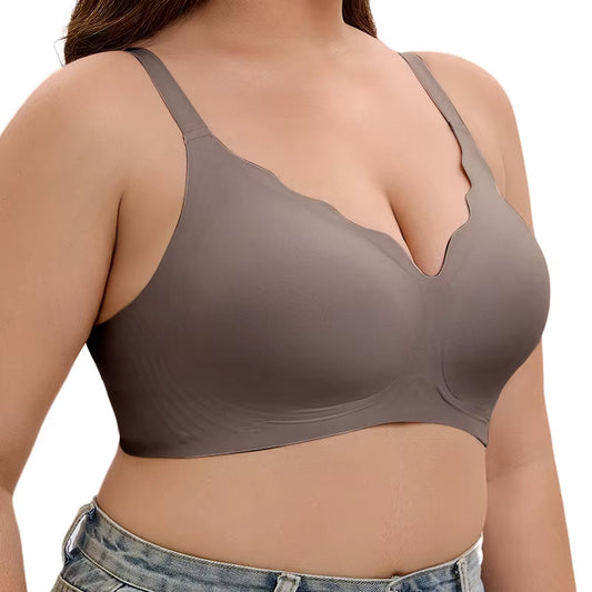 Women'S Push up Soft Bra Removable Padded Non Wired Bra Comfort Seamless Full Coverage Everyday Bra Underwear for Women
